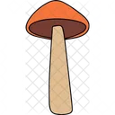 Mushroom Food Vegetarian Icon