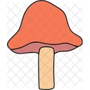 Mushroom Food Vegetarian Icon