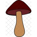 Mushroom Food Vegetarian Icon