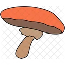 Mushroom Food Vegetarian Icon