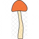 Mushroom Food Vegetarian Icon