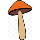 Mushroom Food Vegetarian Icon