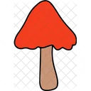 Mushroom Food Vegetarian Icon