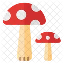 Mushroom Fungi Edible Icon
