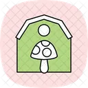 Mushroom Barn Icon