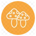 Mushroom Food Vegetable Icon