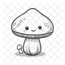 Mushroom Food Vegetable Icon
