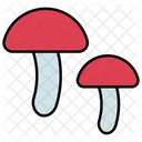 Mushroom Food Vegetable Icon