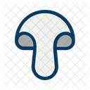 Mushroom Fresh Plant Icon