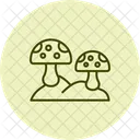 Mushroom Fungi Nature Icon