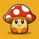 Mushroom Cartoon Icon