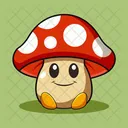 Mushroom Cartoon Icon