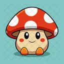 Mushroom Cartoon Icon