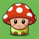 Mushroom Cartoon Icon