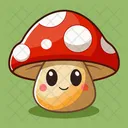 Mushroom Cartoon Icon