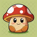 Mushroom Cartoon Icon