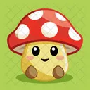 Mushroom Cartoon Icon