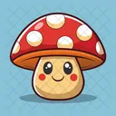 Mushroom Cartoon Icon