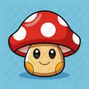 Mushroom Cartoon Icon