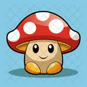 Mushroom Cartoon Icon