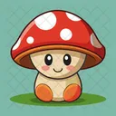 Mushroom Cartoon Icon