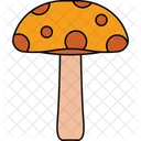 Mushroom Mashroom Vegetarian Icon