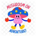 Mushroom Toadstool Adventure Icon