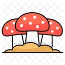 Mushroom Toadstool Vegetable Icon