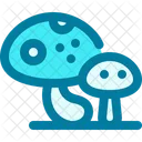 Mushrooms Season Forest Icon