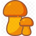 Mushrooms Fungus Food Icon
