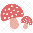 Mushrooms Toadstool Vegetable Icon