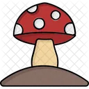 Mushrooms Food Vegetable Icon