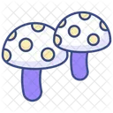 Mushrooms Food Vegetable Icon