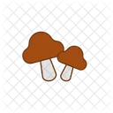 Mushrooms Food Vegetable Icon