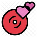 Music Love Cd Icon