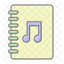 Music Book Sheet Music 아이콘
