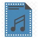 Music File Paper Icon