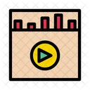 Music Video Player Icon