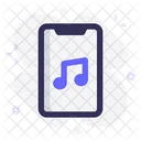 Mobile App Music Icon