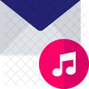 Music Note Email Icon