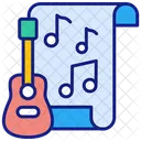 Music Guitar Melody Icon