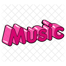 Music Icon - Download in Sticker Style