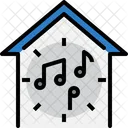 Music Relax Stay Home Icon