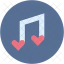 Music Love Heart Icon