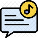 Music Communication Message Icon