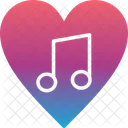Music Favourite Heart Icon