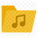 Flat Music Play Icon