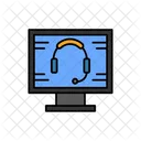 Music Headset Headphone Icon