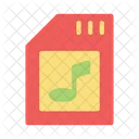 Music Chip Sdcard Icon