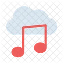 Music Cloud Sound Icon